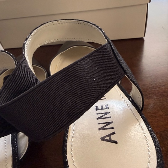 Anne Klein flex Akkatia black scrappy closed toe shoes size 9.5 M - Picture 10 of 15